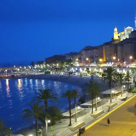 Superbe 2p Au 5eme Etage Avec Terrasse Face A La Et Parking Prive - Menton, Garavan - Fr-1-196-293