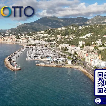Superbe 2p Au 5eme Etage Avec Terrasse Face A La Et Parking Prive - Menton, Garavan - Fr-1-196-293 מנטון
